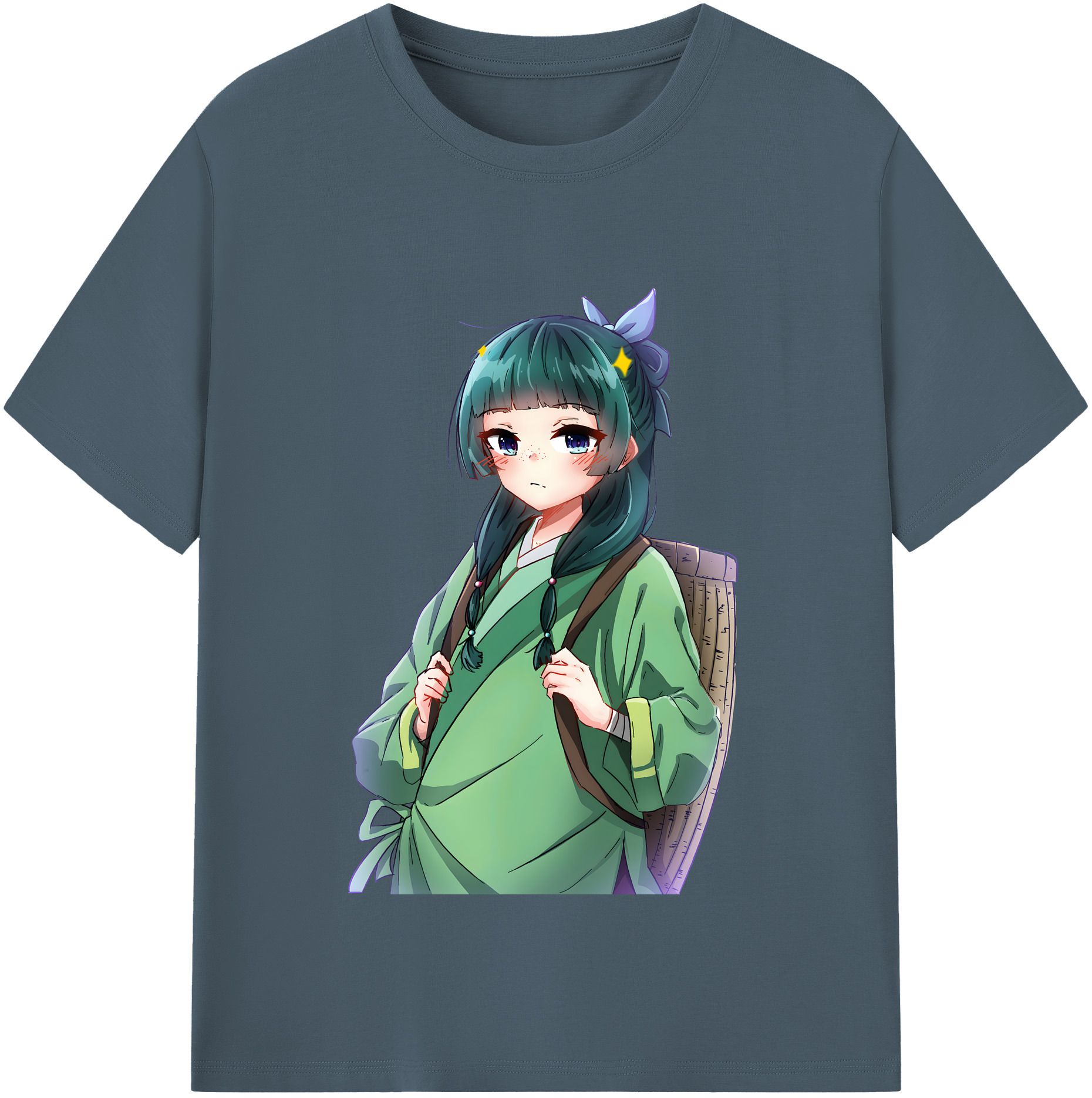 （画像用） 薬屋のひとりごと The Apothecary Diaries 綿100％半袖Tシャツ（フロントプリント）